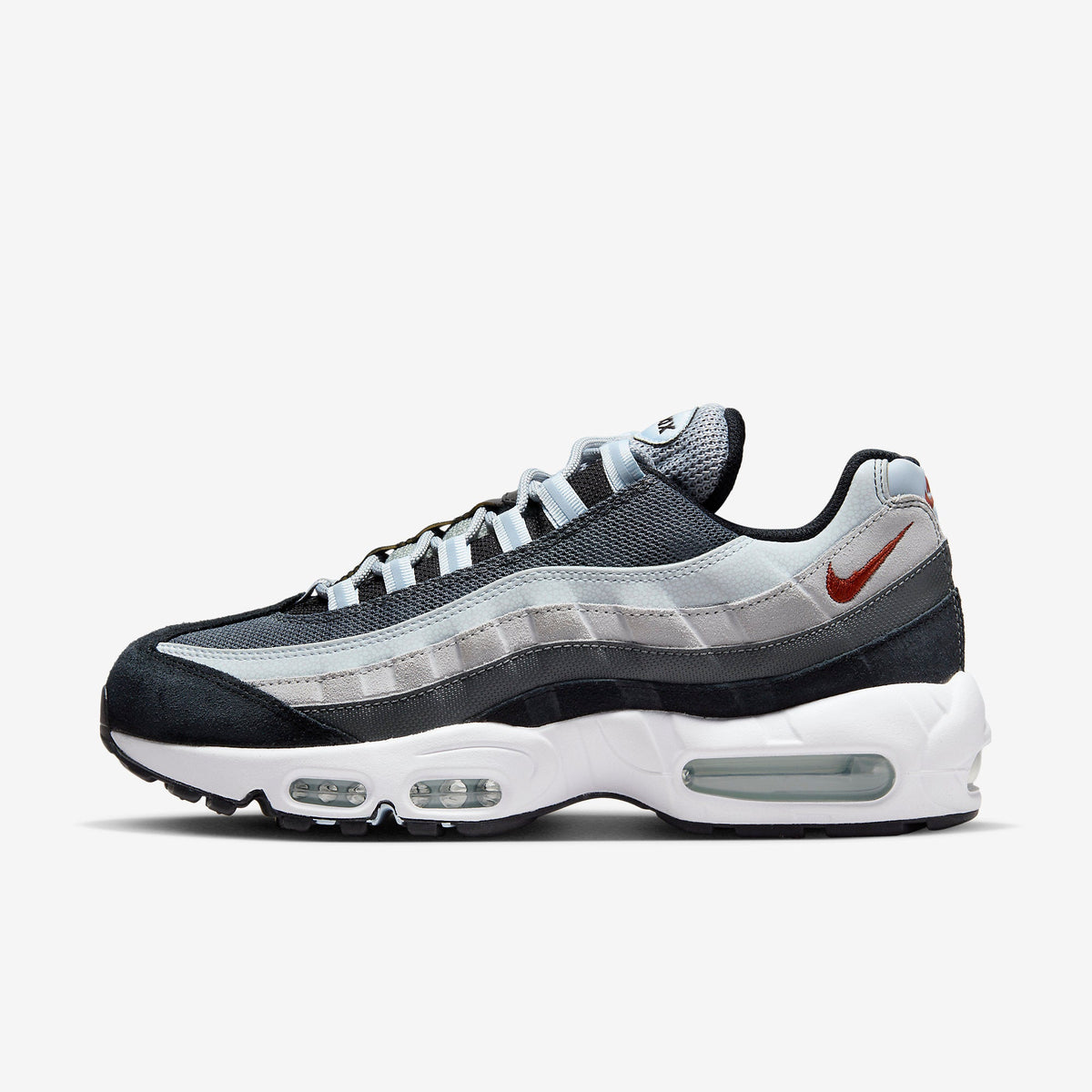 Nike Air Max 95 Wolf Grey Rugged Orange