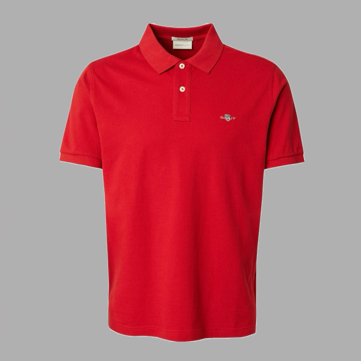 Πικέ Polo Μπλούζα Gant Red