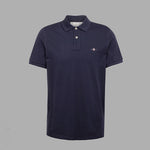 Πικέ Polo Μπλούζα Gant Navy Blue