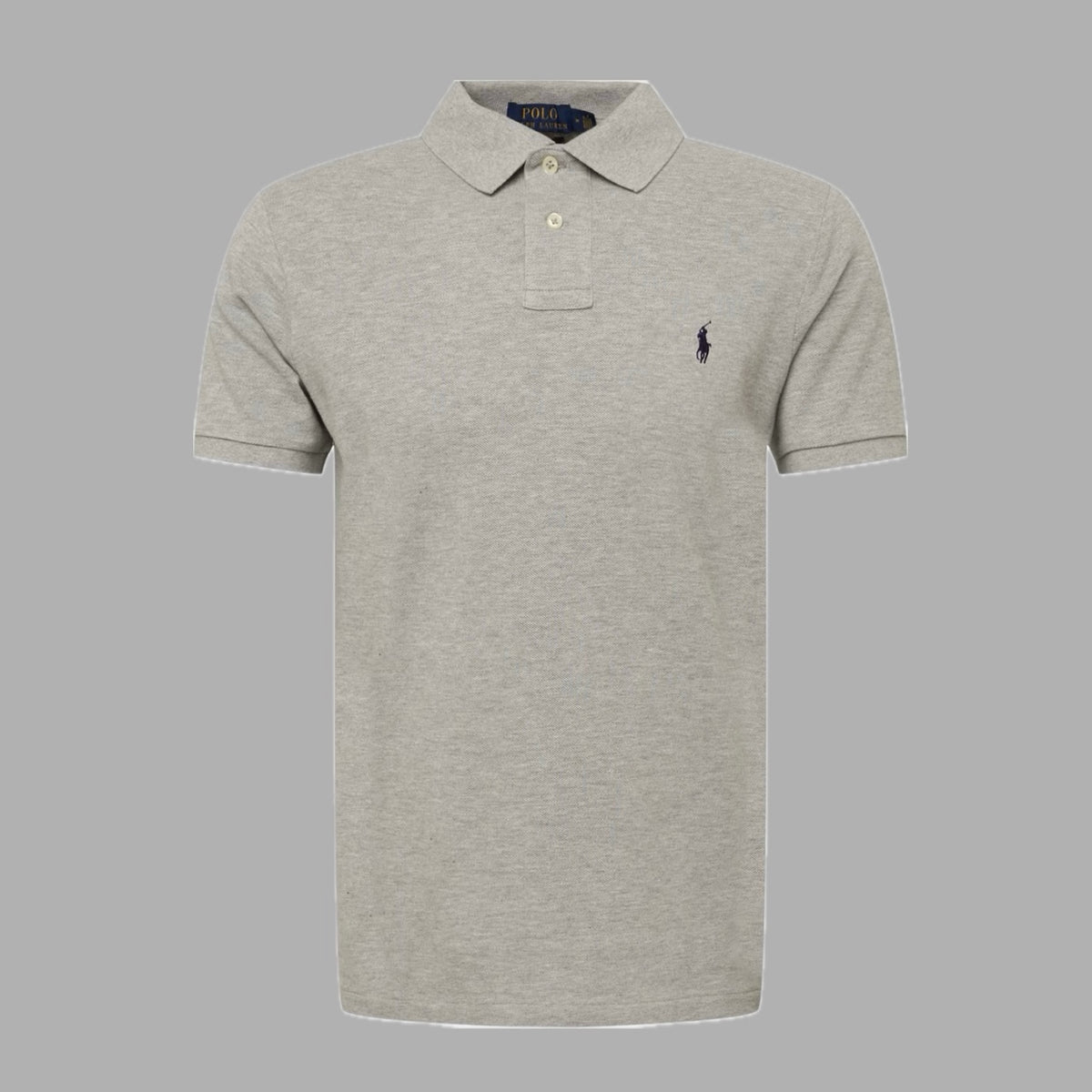 Πικέ Polo Μπλούζα Ralph Lauren Grey